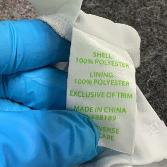 Lilly Pulitzer Dress Beachy Boho Crochet Lace Overlay Size XS Solid White - Picture 3 of 3